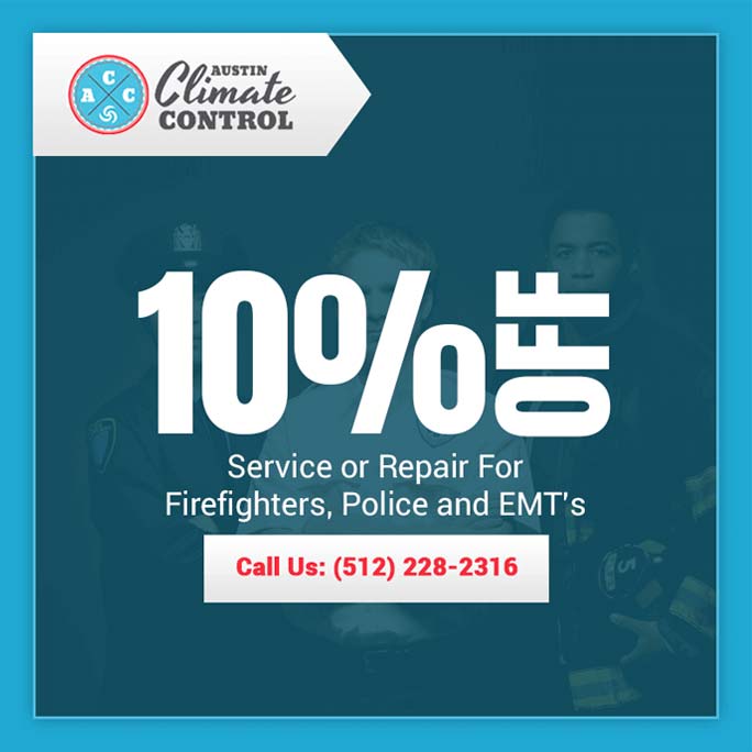 10% off Service or Repair for Firefighters, Police and EMT’s