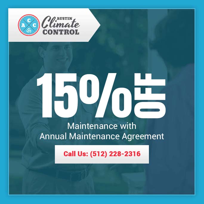 15% off Maintenance with Annual Maintenance Agreement