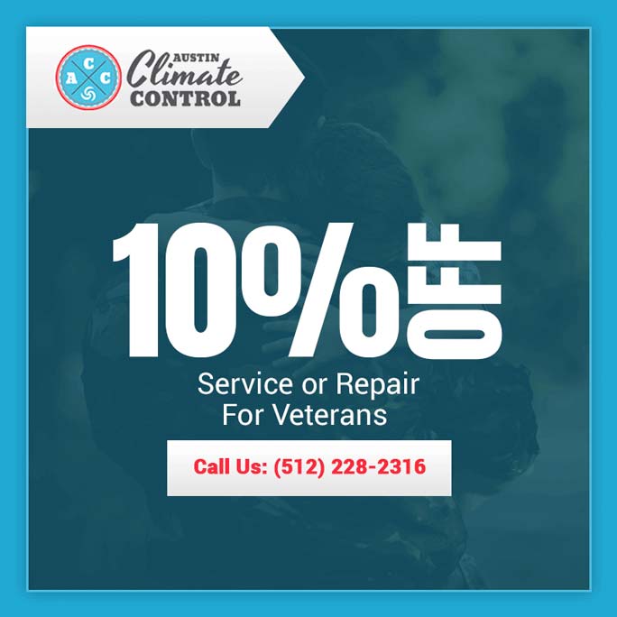 10% off Service or Repair for Veterans